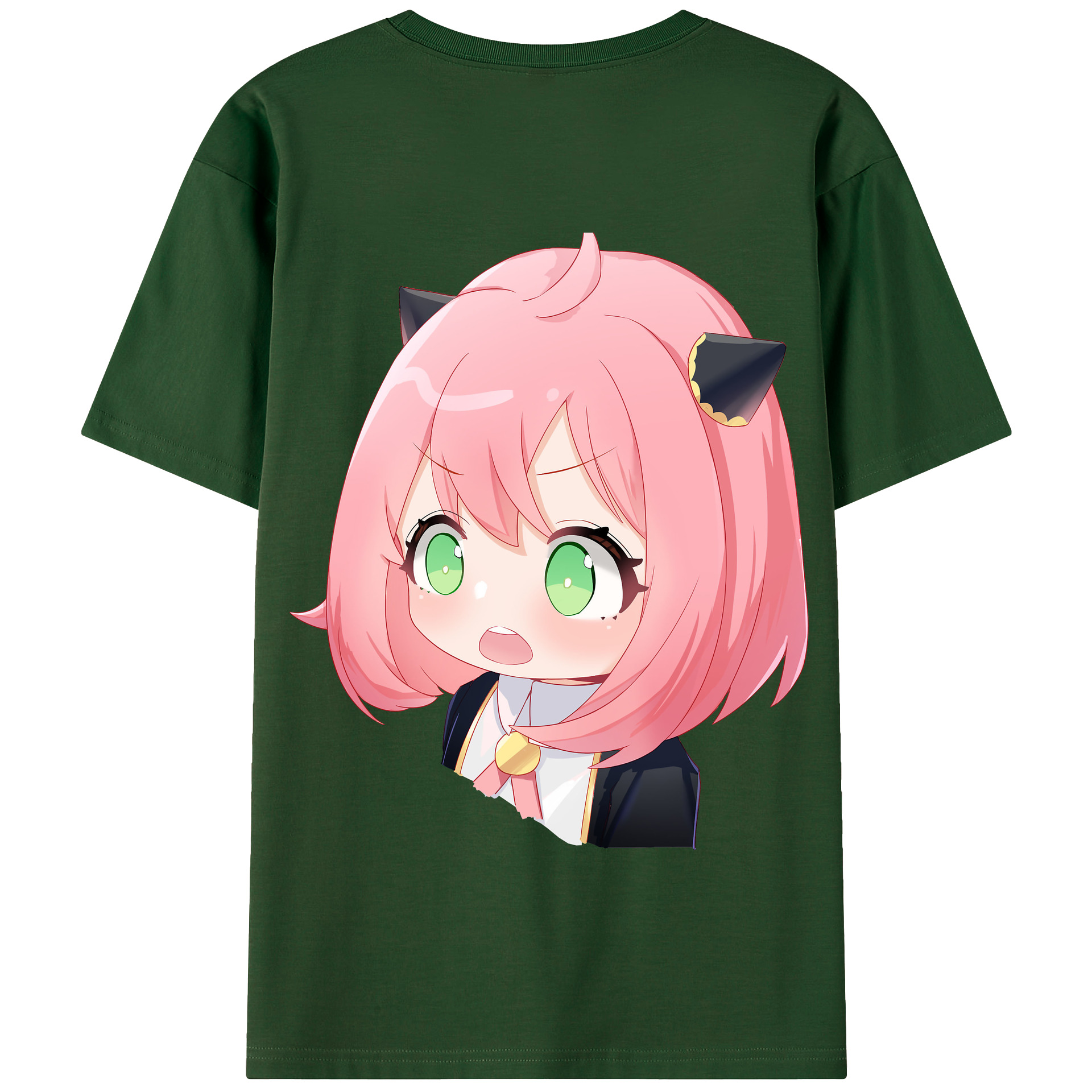 （画像用） SPY×FAMILY间谍家家酒 綿100％半袖Tシャツ（背面プリント）